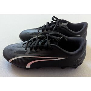 NIB Youth Puma Ultra Play Junior Soccer Cleat Size 5.5 Black